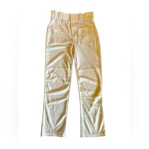 Rawlings Youth Boys size large white baseball pants NWOT